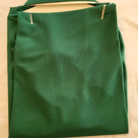 Masters Augusta National Performance Tech Green Golf Shirt PGA Polo - Picture 4 of 6